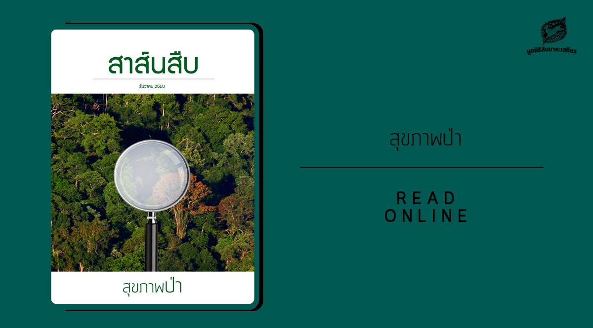 สาส์นสืบ – สุขภาพป่า