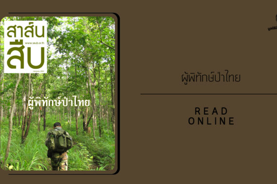 สาส์นสืบ – ผู้พิทักษ์ป่าไทย