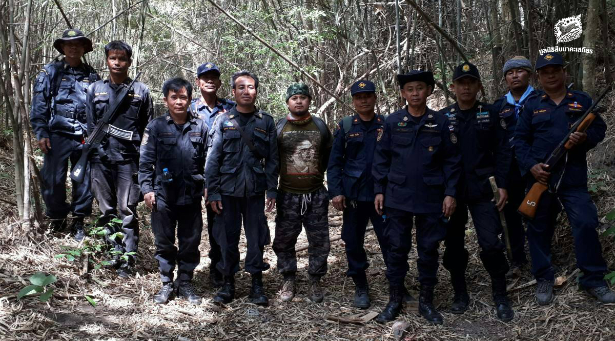 ลาดตระเวนดูแลป่าชุมชนบ้านพุบ่อง