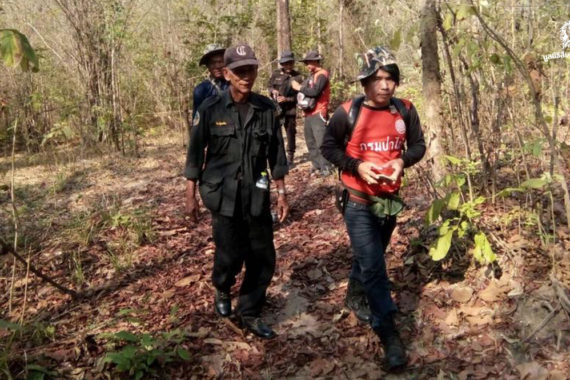 หน่วยรักษาป่า – กรรมการป่าชุมชน ร่วมเก็บข้อมูลป่าชุมชนบ้านอ่างห้วยดง