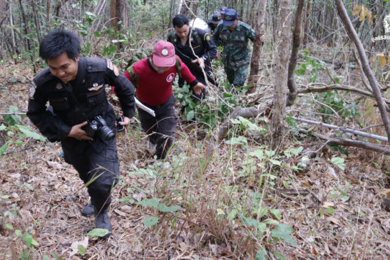 ลาดตระเวนร่วมรักษาป่าสงวนแห่งชาติ ป่าองค์พระ ป่าพุระกำ และป่าเขาห้วยพลู