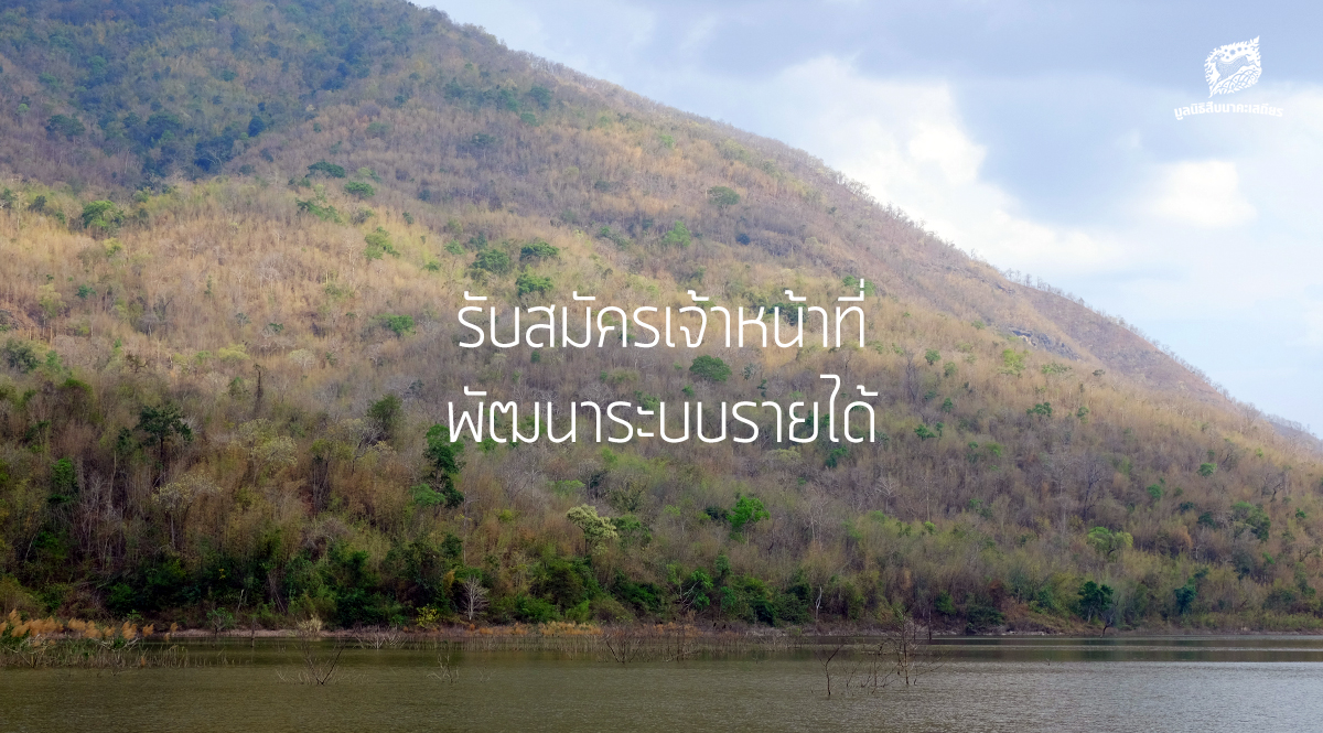 ปิด – รับสมัครเจ้าหน้าที่พัฒนาระบบรายได้ ฝ่ายระดมทุน