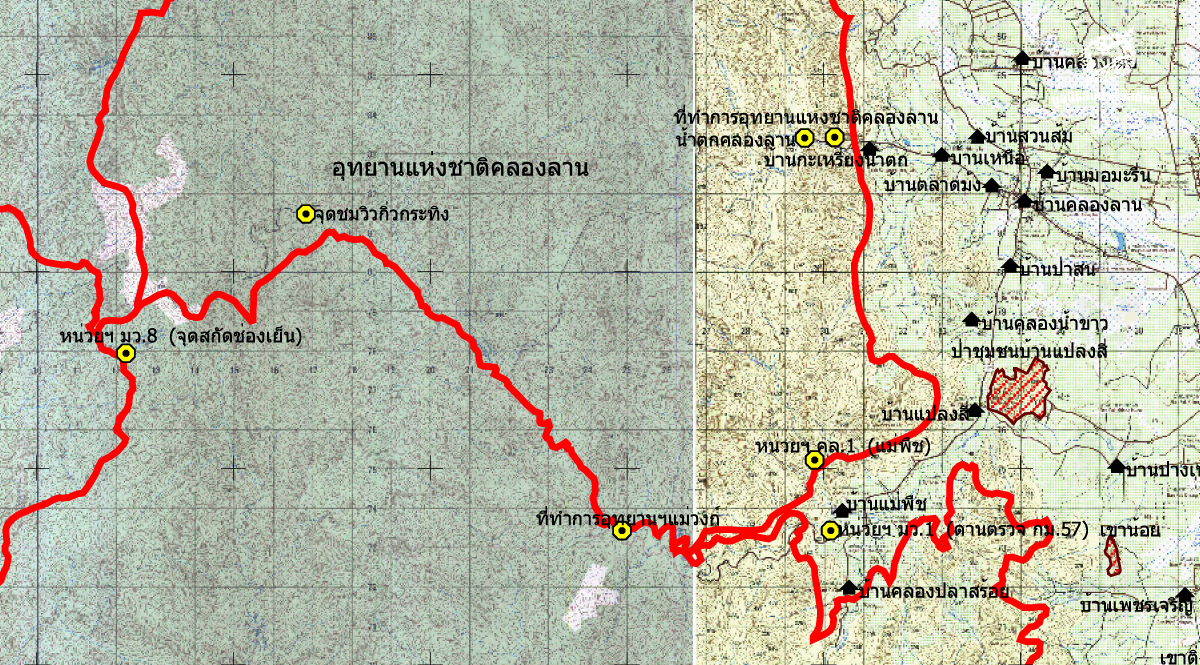 แผนที่กับงานอนุรักษ์