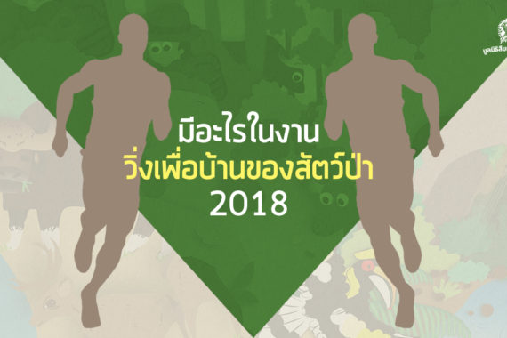 มีอะไรในงาน วิ่งเพื่อบ้านของสัตว์ป่า 2018