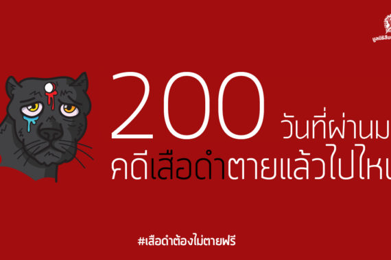 200 วันที่ผ่านมา คดีเสือดำตายแล้วไปไหน