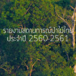 รายงาน สถานการณ์ป่าไม้ไทย 2560-2561