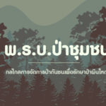 พ.ร.บ.ป่าชุมชน กลไกลการจัดการป่ากันชนเพื่อรักษาป่าผืนใหญ่