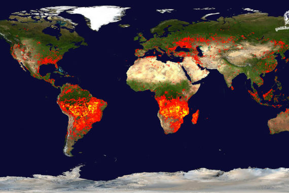 2 ทศวรรษที่ผ่านมา ไฟป่าเกิดขึ้นบ่อยแค่ไหน