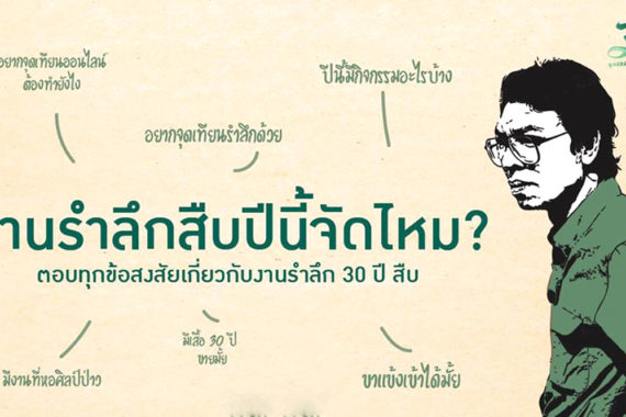 ตอบทุกข้อสงสัยงานรำลึก 30 ปี สืบ นาคะเสถียร