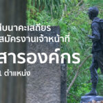 รับสมัครเจ้าหน้าที่สื่อสารองค์กร 1 ตำแหน่ง