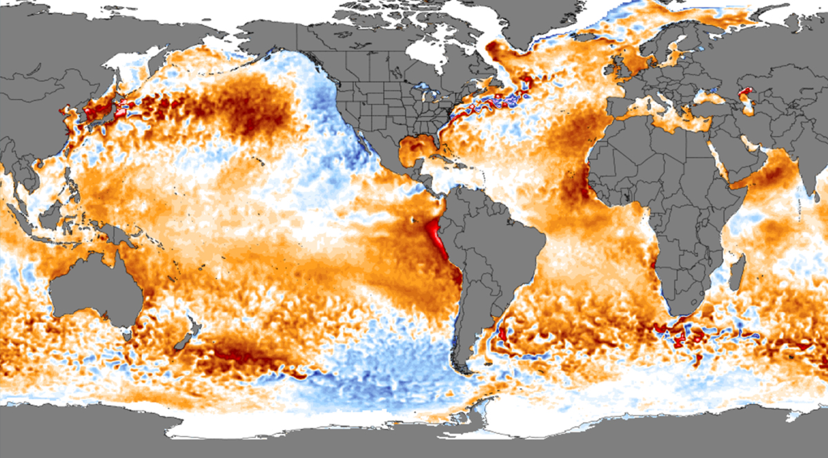 ‘สูงทะลุกราฟ’ อุณหภูมิพื้นผิวมหาสมุทรทุบสถิติใหม่อีกครั้ง