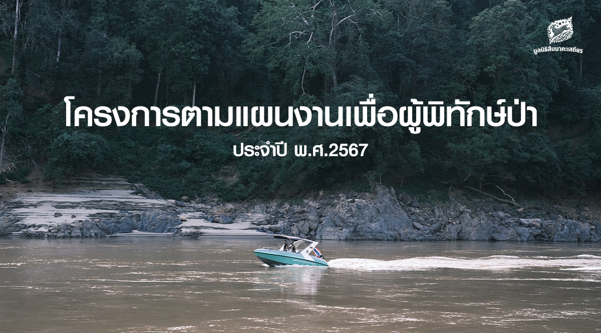 โครงการตามแผนงานกองทุนเพื่อผู้พิทักษ์ป่า ประจำปี 2567