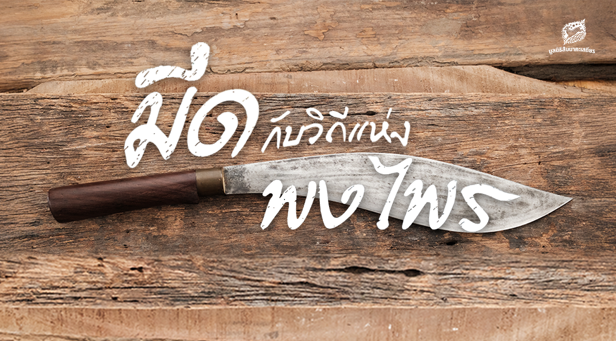 กำหนดการ กิจกรรม ‘มีดกับวิถีแห่งพงไพร’