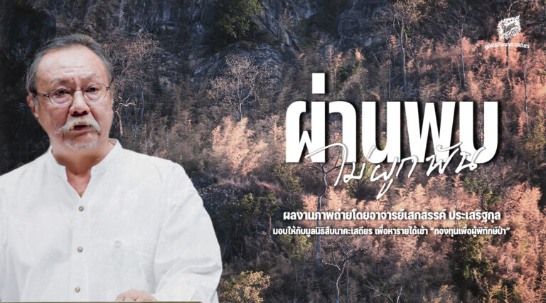 ผ่านพบไม่ผูกพัน ผลงานภาพถ่ายโดย อาจารย์เสกสรรค์ ประเสริฐกุล