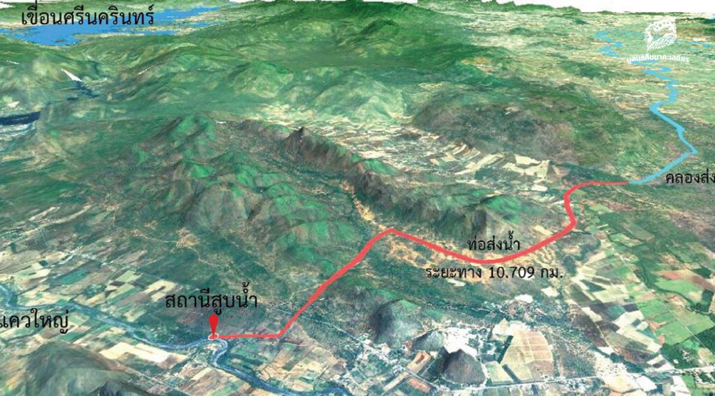 ที่ประชุมกกวล. มีมติเห็นชอบEIA อุโมงค์ผันน้ำเขื่อนศรีฯ จ.กาญจนบุรี